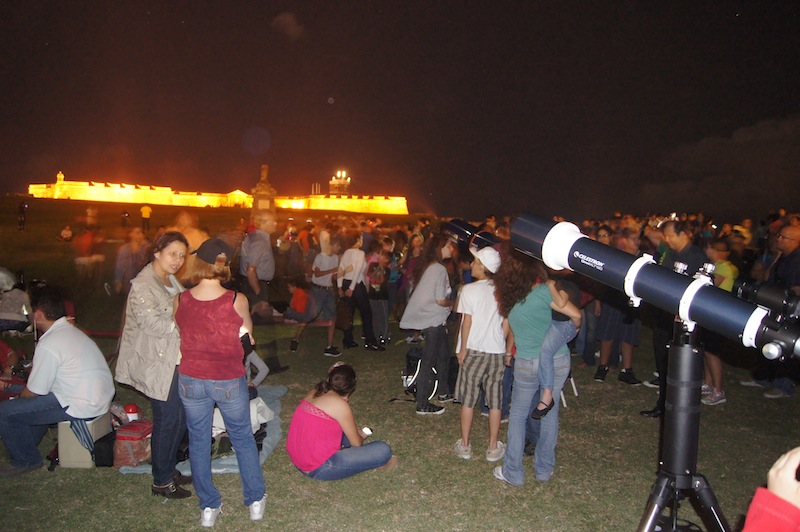 Día Internacional de la Astronomía desde San Juan, Puerto Rico