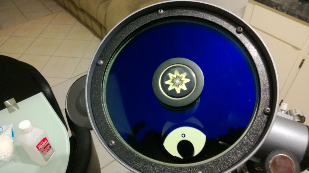 Corrector del SN-6 después de una merecida limpieza.