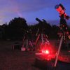 Refractores apocromáticos para astrofotografía durante la Noche de Observación de la SAC.
