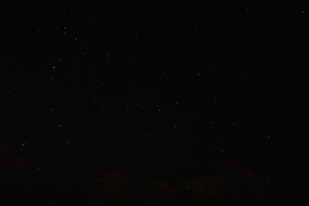 Constelaciones de Scorpio, Lupus, y Centaurus desde Cabo Rojo.