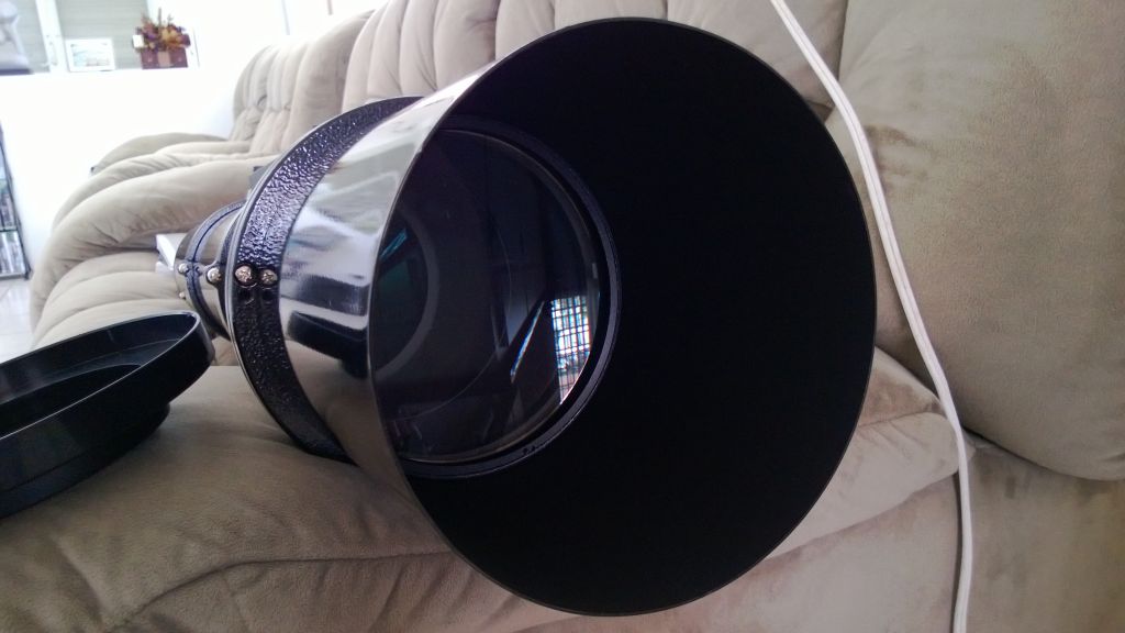 Lente objetivo del C6-R.