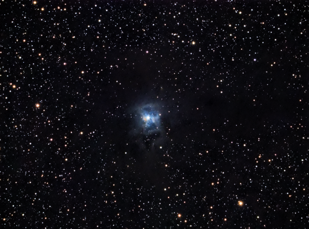 NGC 7023 - Nebulosa del Iris en la constelación de Cefeo. Crédito: Gustavo Sánchez/Captando el Cosmos