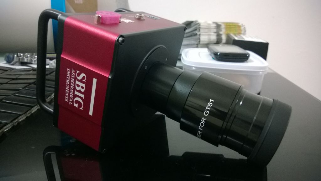 Nuevo equipo de astrofotografía – SBIG STF-8300