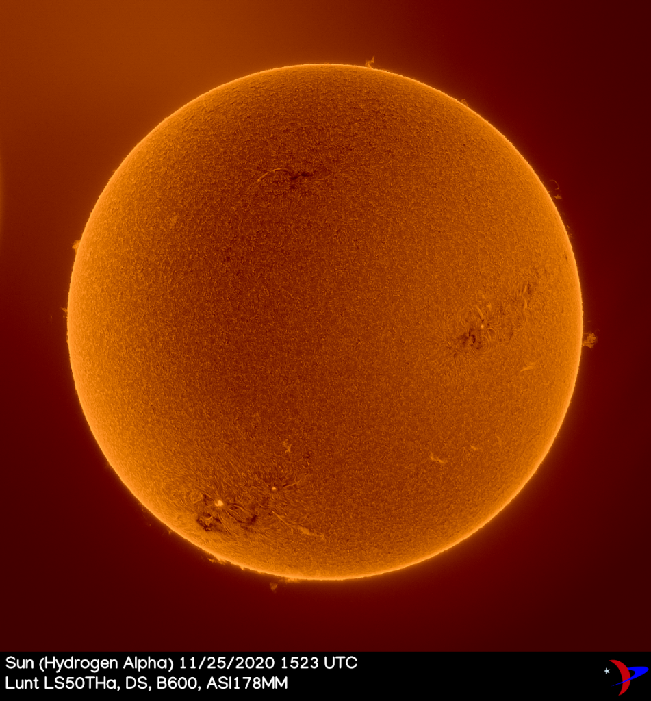Actividad Solar 11/25/2020