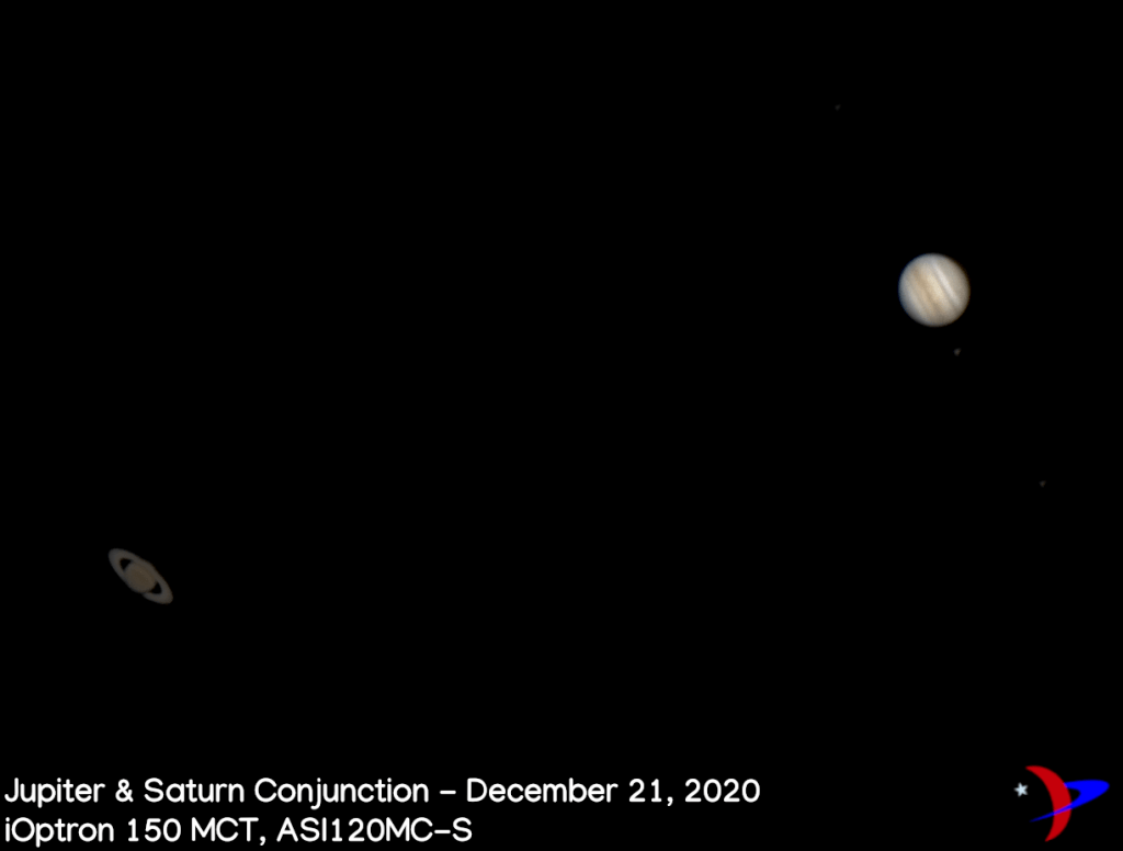 Gran Conjunción de Júpiter y Saturno, 21 de diciembre de 2020