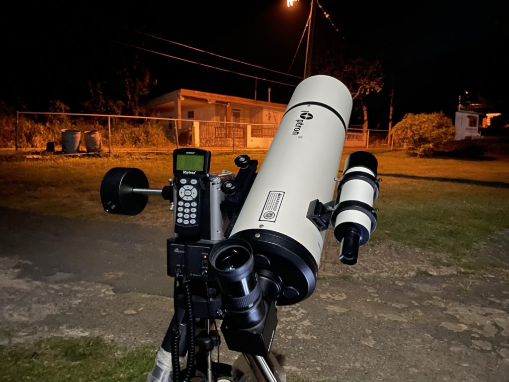 Observación con el iOptron 150 Rumak. La invasión de las hormigas.
