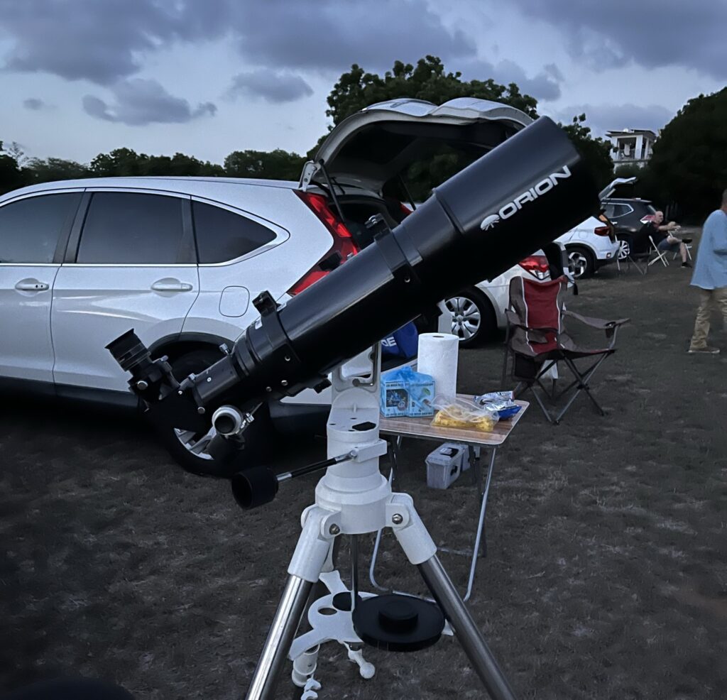 Noche de Observación Astronómica con AODACE