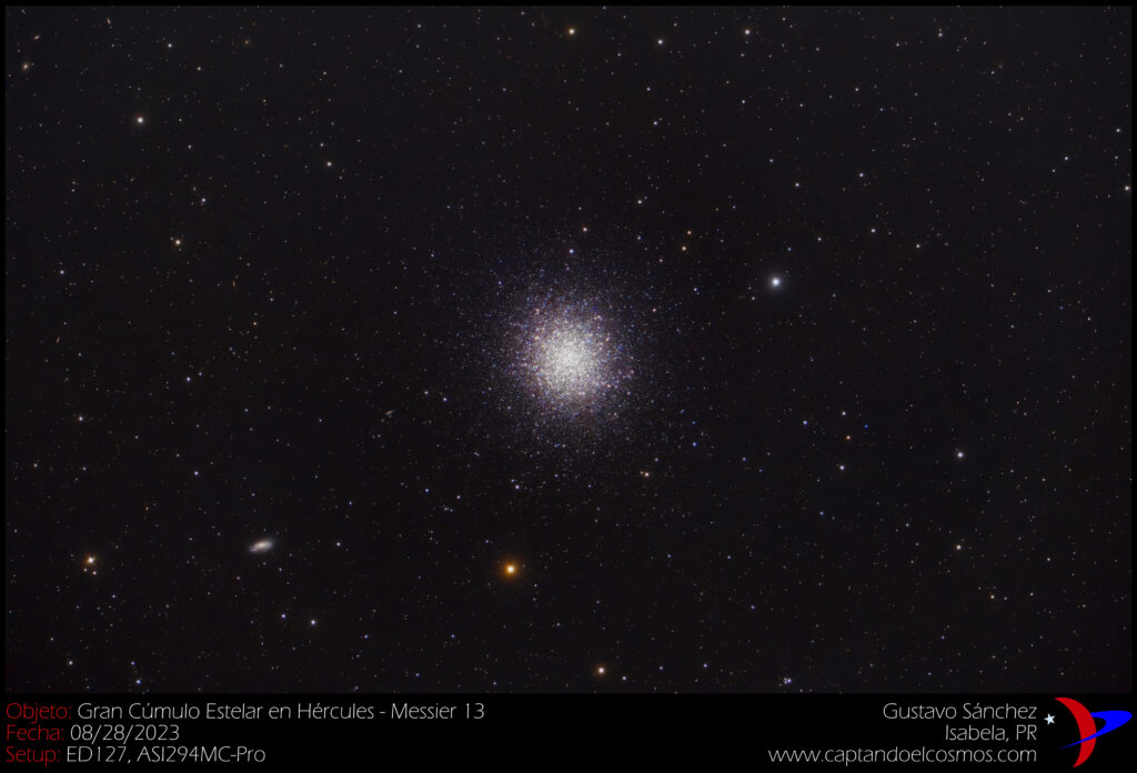 Messier 13 – Cúmulo Estelar en Hércules