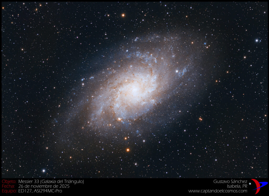 Messier 33: Galaxia de Triángulo