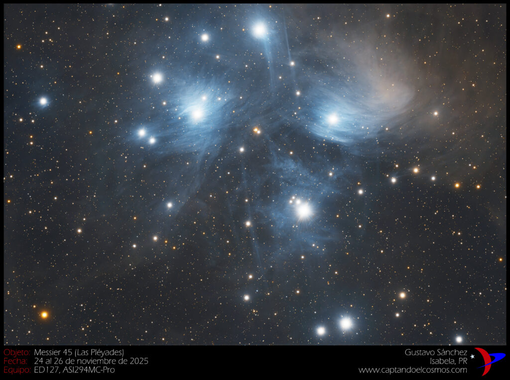 Revisitando Messier 45: Las Pléyades