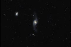 NGC 3718. Credito: Gustavo Sánchez.