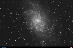 Messier 33. Crédito: Gustavo Sánchez