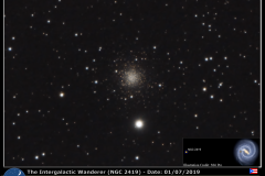 NGC 2419. Crédito: Gustavo Sánchez.