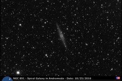 NGC 981 - Galaxia Espiral en Andrómeda.