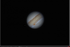 Júpiter & Io (I). Crédito: Gustavo Sánchez