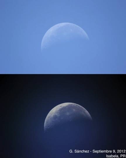 Comparación entre la imagen original y la final después de la modificación en Photoshop.