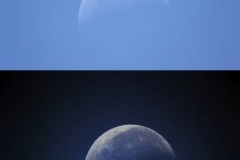 Comparación entre la imagen original y la final después de la modificación en Photoshop.