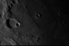 Rupes Recta. Crédito: Gustavo Sánchez