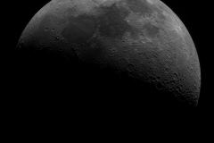 Cuarto Creciente. Crédito: Gustavo Sánchez.