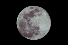 Luna llena, 5 de mayo de 2017. Crédito: Gustavo Sánchez