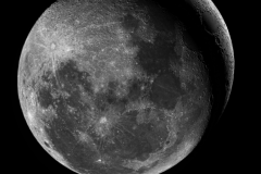 El terminador sobre Mare Crisium. Crédito: Gustavo Sánchez.