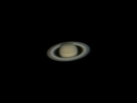 Planeta Saturno. OTA: 150mm Mak. Cámara: ZWO ASI224, ZWO ADC.