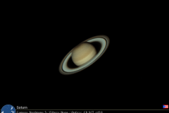 Saturno. Crédito: Gustavo Sánchez/Captando el Cosmos