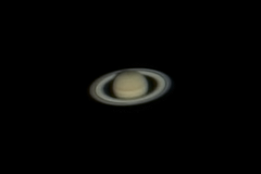 Planeta Saturno. OTA: 150mm Mak. Cámara: ZWO ASI224, ZWO ADC.