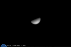 Planeta Venus. Crédito: Gustavo Sánchez/Captando el Cosmos